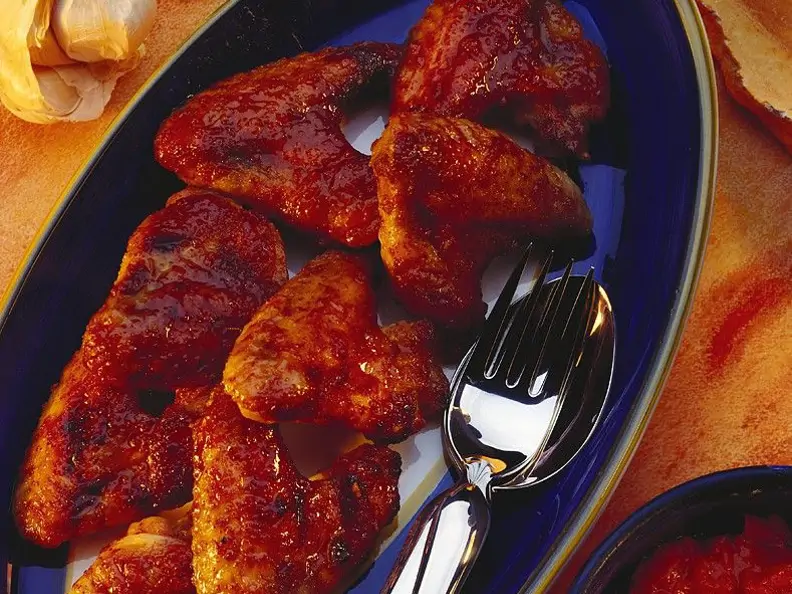 Scharfe Chicken Wings