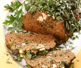 Hackbraten mit Sahnesauce