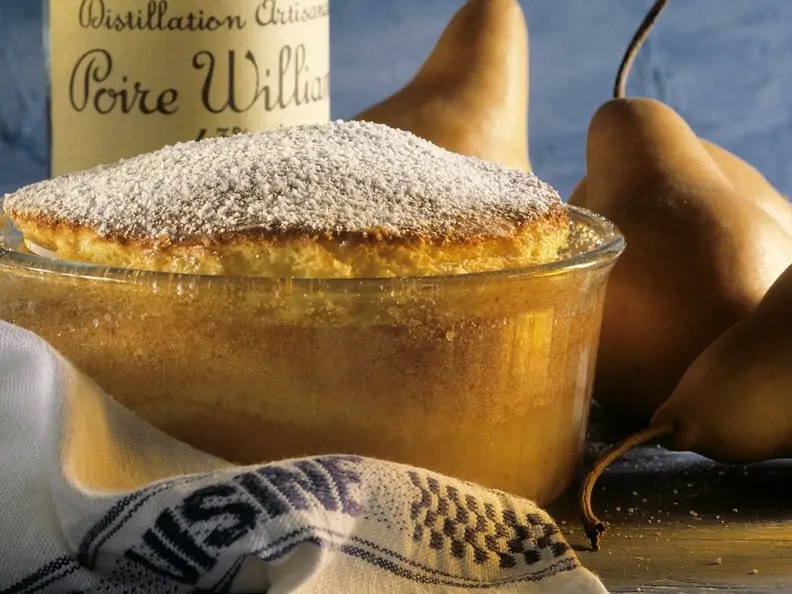 Birnensouffle
