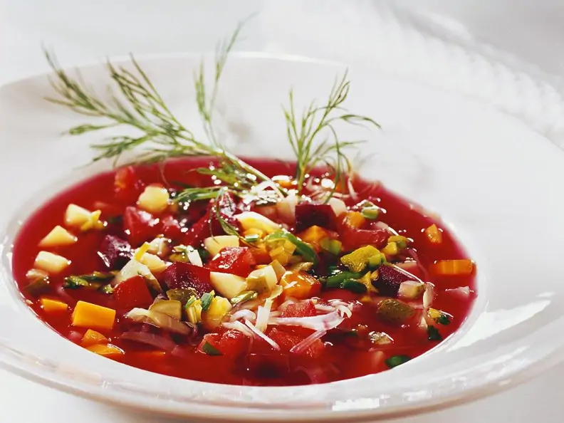 Rote Bete-Suppe