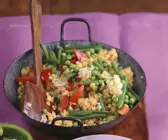 Erbsen-Bohnengemüse