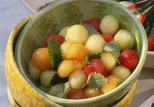 Melonensalat