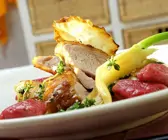 Lammhaxen mit Gnocchi