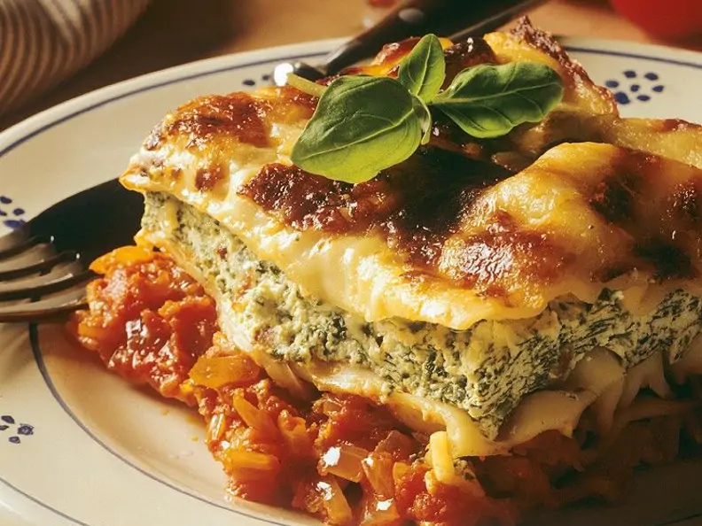 Gemüse-Ricotta-Lasagne