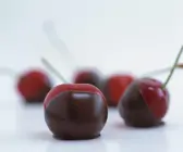 Kirschen mit Schokoladenüberzug