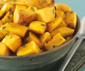Kürbis aus dem Ofen