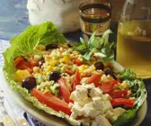 Griechischer Bulgursalat