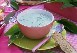 Bärlauchsuppe