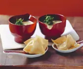 Fenchelsuppe mit Wantans