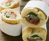Sandwisch mit kaltem Braten