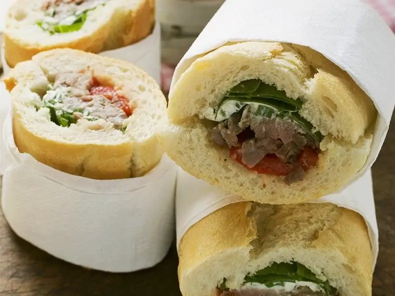 Sandwisch mit kaltem Braten