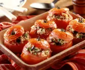 Gefüllte Tomaten mit Schafskäse