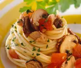 Nudeln mit Thunfisch
