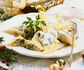 Fisch-Ravioli