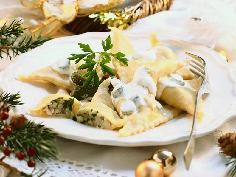 Fisch-Ravioli