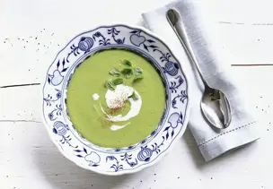 Vegane Erbsensuppe