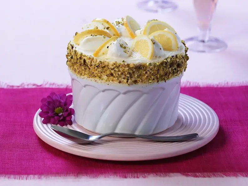 Zitronensoufflé