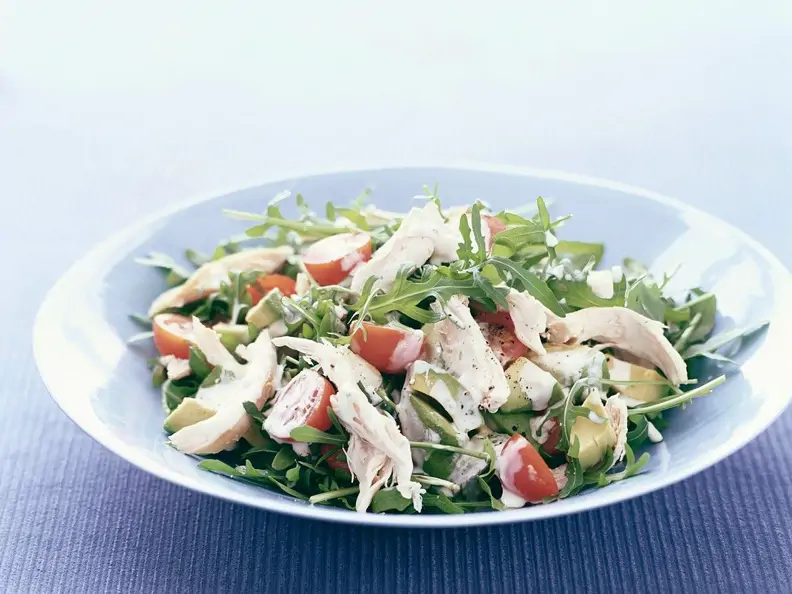 Ricolasalat mit Huhn