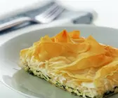 Yufkateig-Spinatkuchen