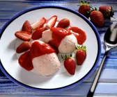 Erdbeermousse mit Agar-Agar