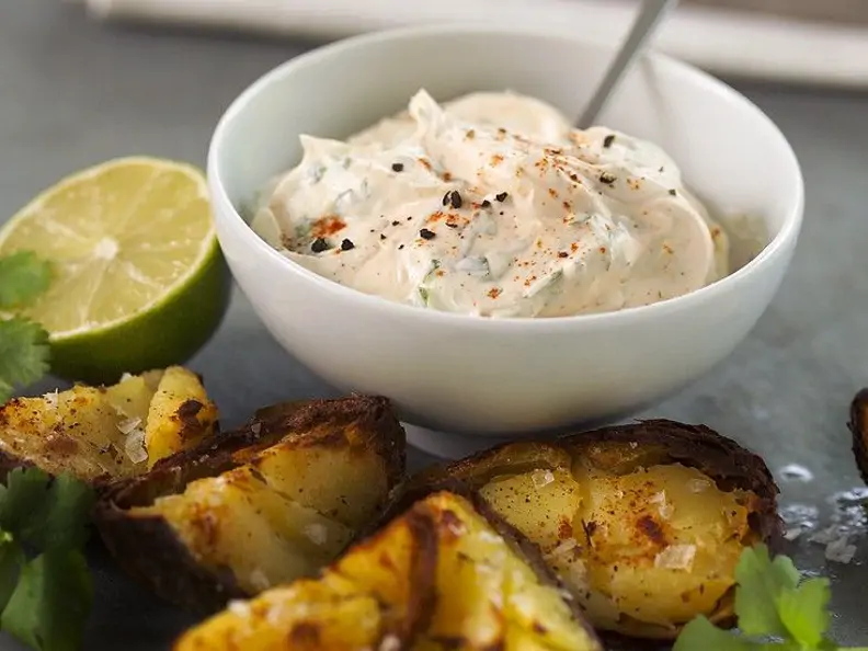 Ofenkartoffeln mit Dip