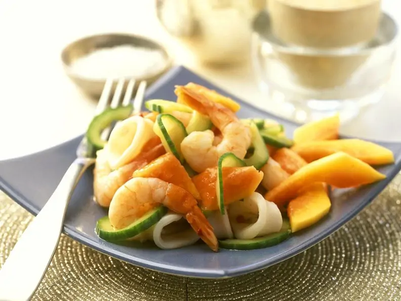 Meeresfrüchtesalat