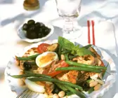 Bohnensalat mit Makrele