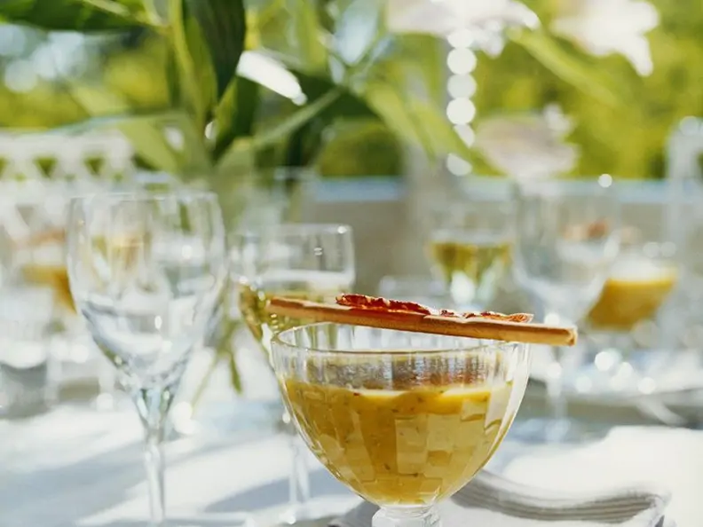 Kalte Melonensuppe