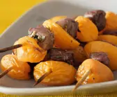 Fruchtige Entenbrust-Spieße