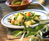 Pikanter Gemüsesalat