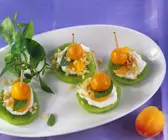 Exotische Fruchthäppchen