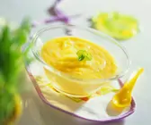 Maisbrei mit Apfel