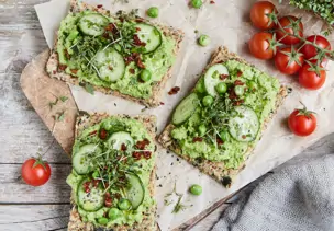 Vegane Cracker