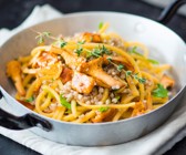 Steckrüben-Spaghetti