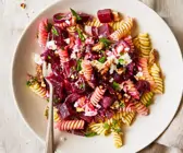Pasta mit Rote Bete und Feta