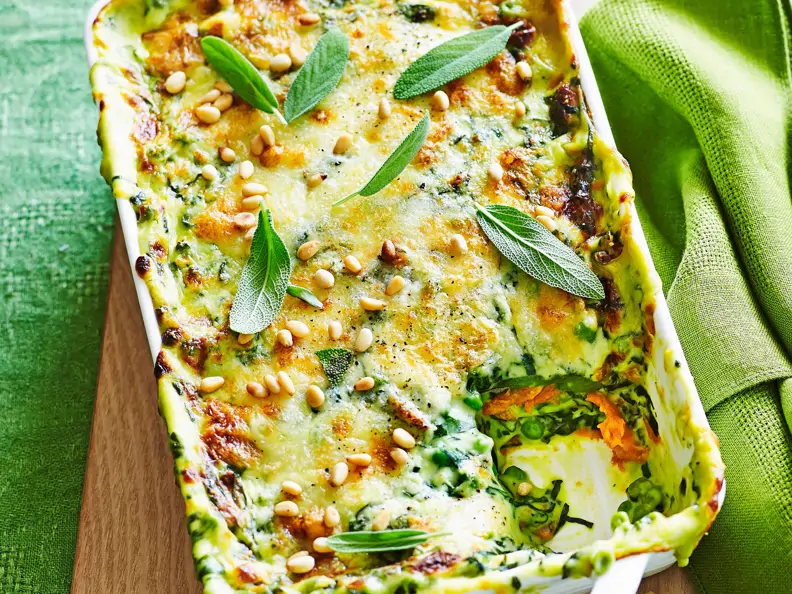 Kürbis-Salbei-Lasagne
