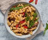 Cremige Hummus-Pasta