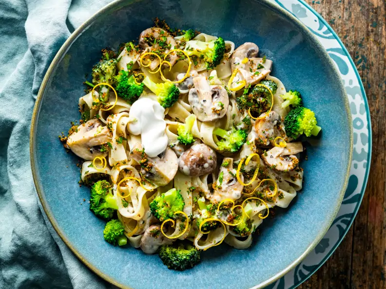 Brokkoli-Zitronen-Pasta