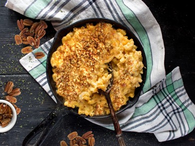 Beliebtes Soulfood mit knusprigem Topping