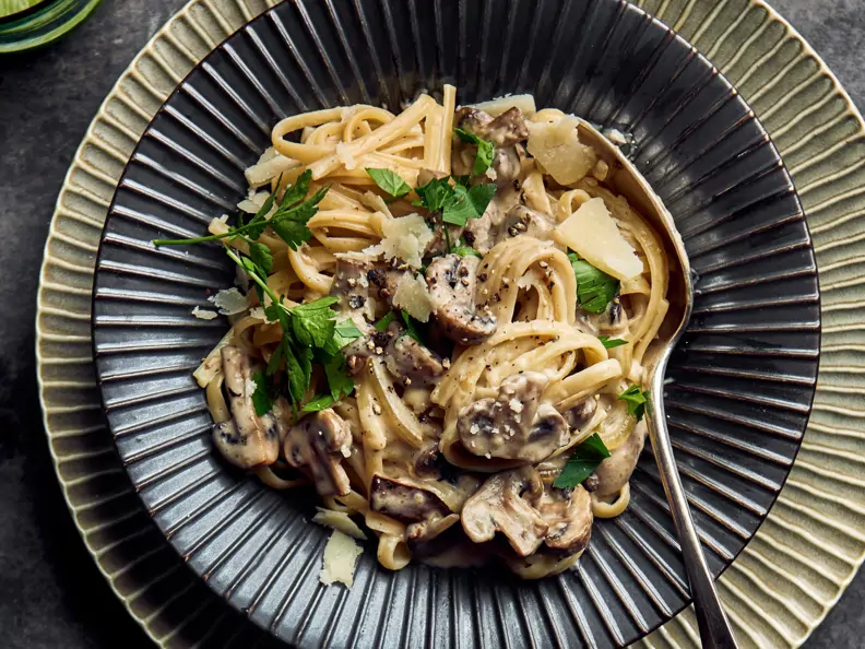 Pilz-Stroganoff