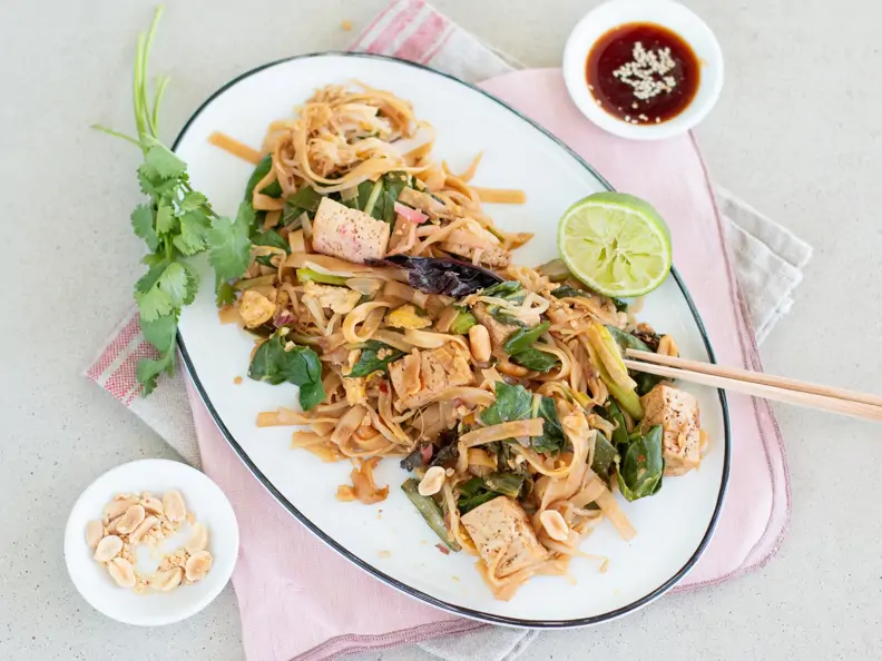 Pad Thai mit Mangold