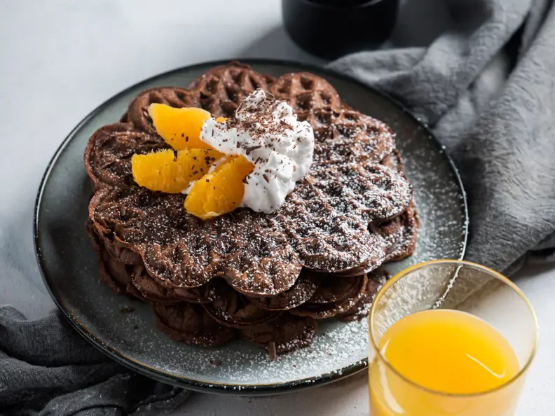 Schokoladen-Waffeln
