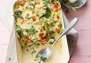 Spinatlasagne