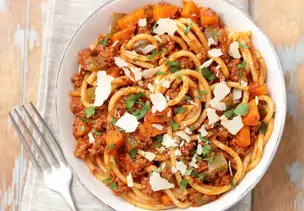 Smarte Pasta bolognese