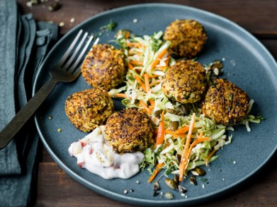 Glutenfreier Leckerbissen, der auch Gästen schmeckt.