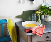 Gemüsesuppe aus dem Backofen