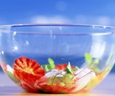 Blutorangensalat mit Zwiebeln und Rettich