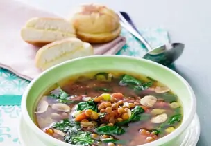 Vegane Linsensuppe