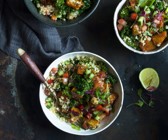 Quinoa-Taboulé mit Grünkohl