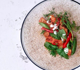Scharfer Hähnchen-Wrap